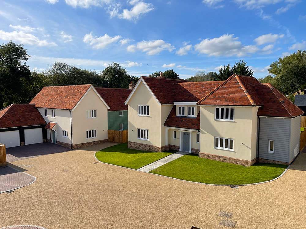 5 Unit Residential New Build Project @ Clapton Hall Lane, Great Dunmow, Essex